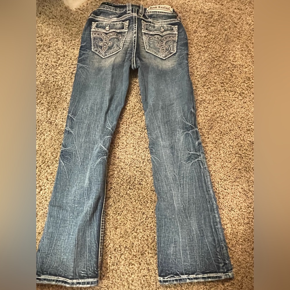 Womens rock revival jeans